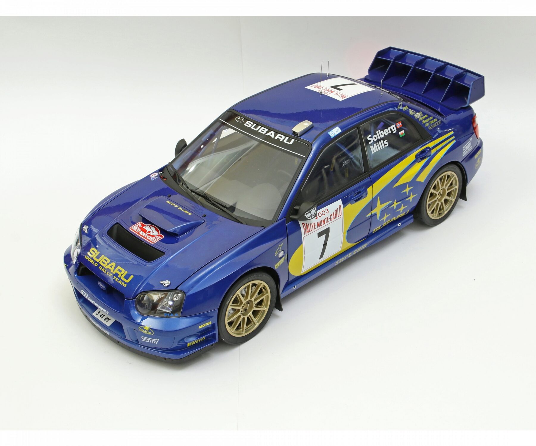 IXO 520010110 1:8 Subaru Impreza Rally MC 2003 Bausatz