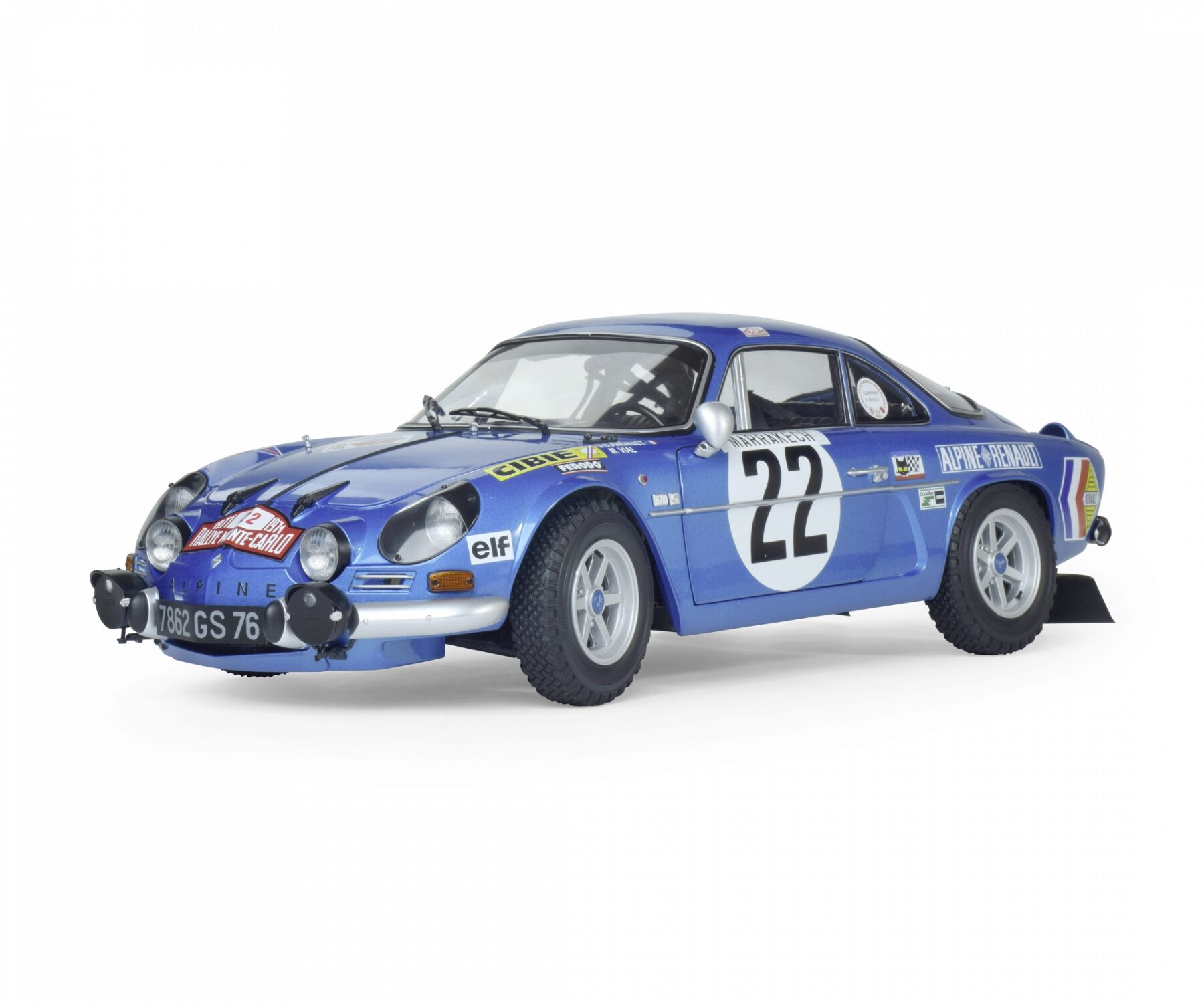 IXO 520010111 1:8 Renault Alpine A110 Rally (WB) Bausatz