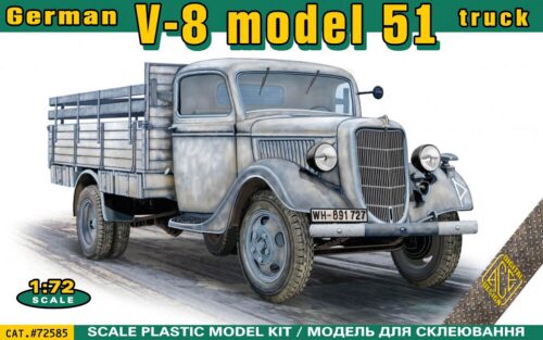 ACE ACE72585 V-8 model 51 German truck