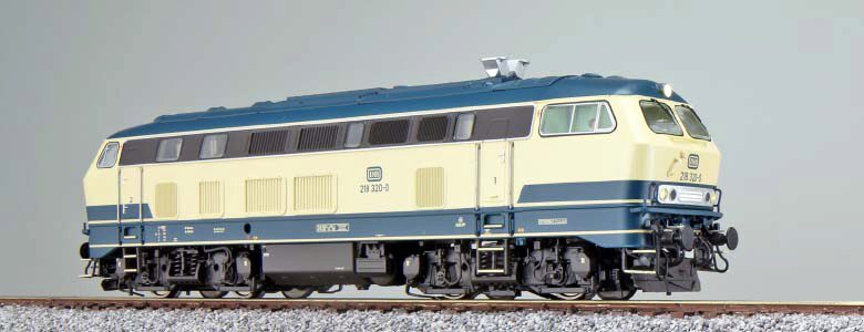 ESU 31011 DB Diesellok BR 218 320 ozean/beige, EpIV, 1987 DC/AC