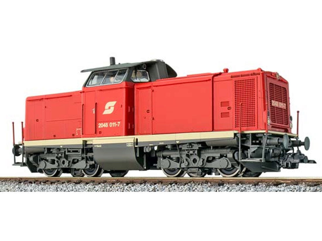 ESU 31574 ÖBB Diesellok Rh 2048 011 rot  Ep V  DC/AC