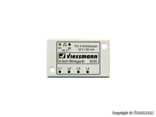 Viessmann 5030 H0 Vierfach-Blinkelektronik
