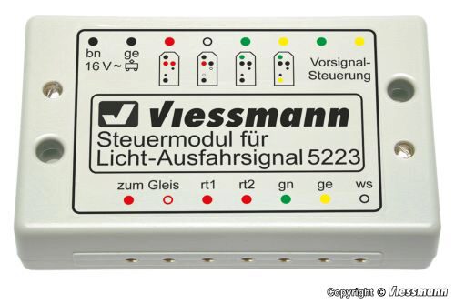 Viessmann 5223 Steuermodul für Licht-Ausfahrsignale
