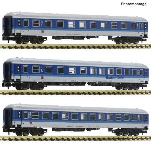 Fleischmann 6260024 DB-AG 3-tlg. Set 1: Reisezugwagen „IR 2471“ DC