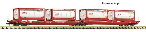 Fleischmann 6660054 ÖBB Doppeltaschen-Gelenkwagen T3000e DC