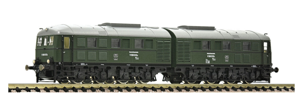 Fleischmann 725103 Doppel-Diesell. V 188 002 grün