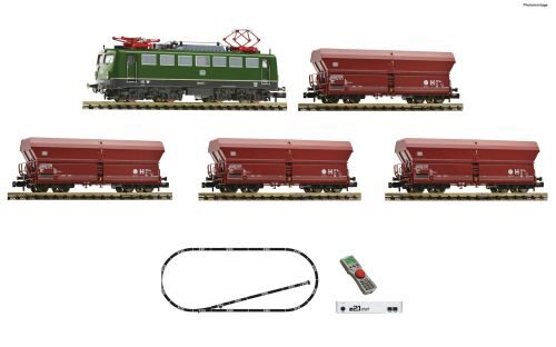 DB Elektrolokomotive BR 194 mit Güterzug Fleischmann N 931886 z21 Digitalset