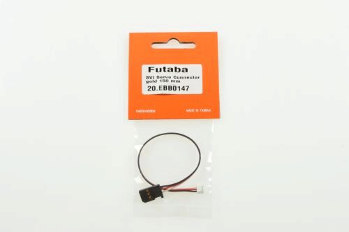 Futaba EBB0147 SVI Servo connector gold 150mm