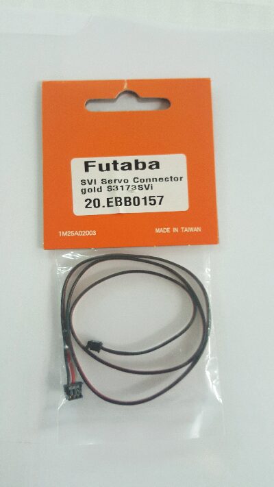 Futaba EBB0157 SVI Servo connector S3173SVi gold 400mm