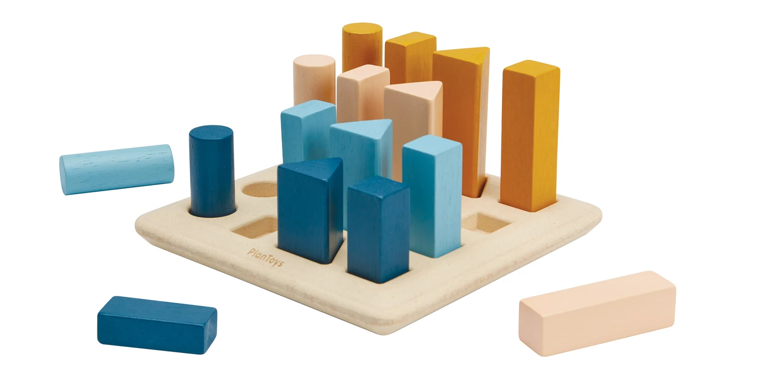 Plan Toys 5477 Geometrische Tafel