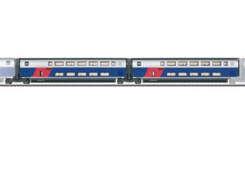 Märklin 43423 TGV Ergänzugnswagen Set Duplex Set 1  2tlg