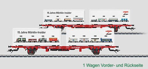 Märklin 94339 *DB Cargo Containertrage-Wagen