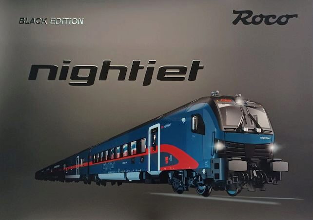 Roco 5520005 ÖBB Nightjet-Wagenset 7tlg  Black Edition lim.  AC-Sound