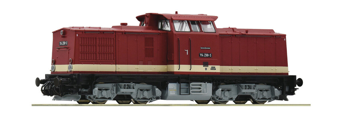 Roco 70812 DR Diesellokomotive 114 298-3 DCC-Sound