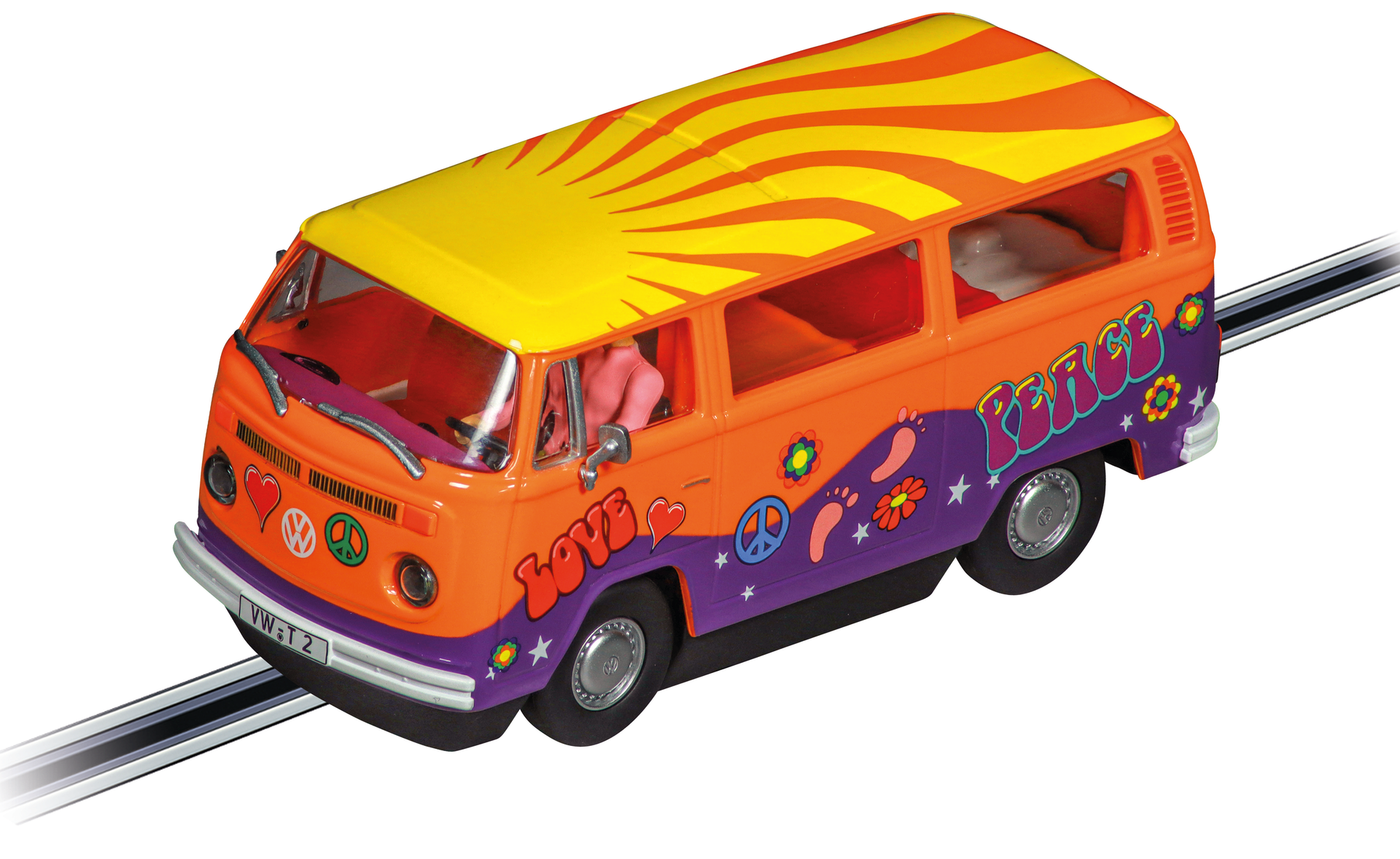 Carrera 31095 VW Bus T2b Peace and Love