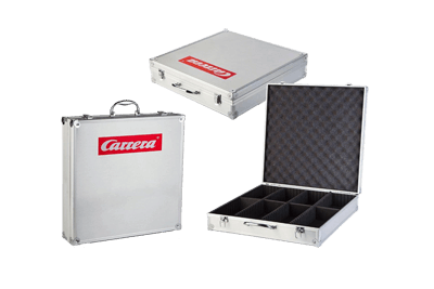 Carrera 70461 Koffer für 8 Fahrzeuge 1:24 - Aluminium