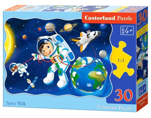 Castorland B-03594-1 Space Walk, Puzzle 30 Teile