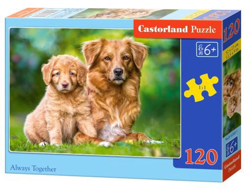 Castorland B-13265-1 Always Together, Puzzle 120 Teile
