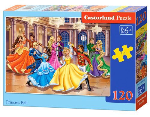 Castorland B-13449-1 Princess Ball, Puzzle 120 Teile