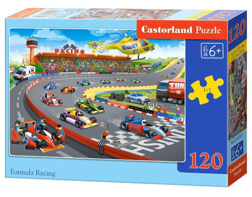 Castorland B-13470-1 Formula Racing, Puzzle 120 Teile