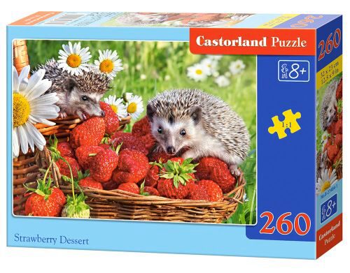 Castorland B-27507-1 Strawberry Dessert, Puzzle 260 Teile
