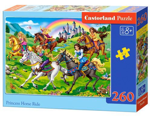 Castorland B-27484-1 Princess Horse Ride,Puzzle 260 Teile