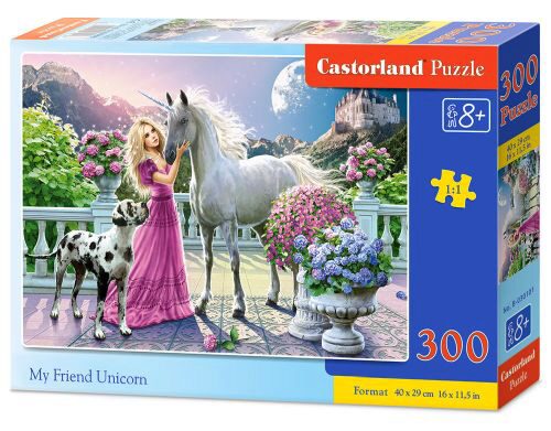 Castorland B-030088 My Friend Unicorn, Puzzle 300 Teile