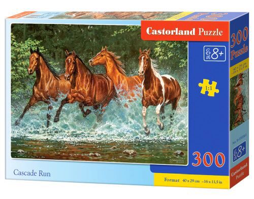 Castorland B-030361 Cascade Run, Puzzle 300 Teile