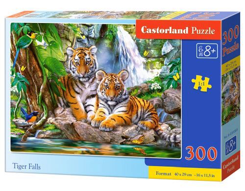 Castorland B-030385 Tiger Falls, Puzzle 300 Teile