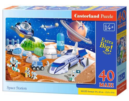 Castorland B-040230-1 Space Station, Puzzle 40 Teile maxi