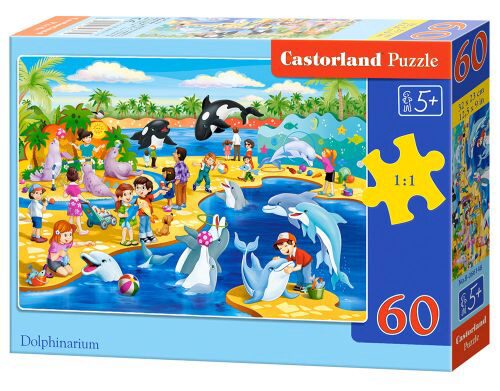 Castorland B-066148 Dolphinarium, Puzzle 60 Teile