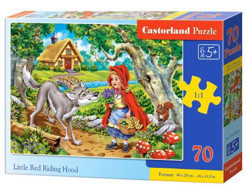 Castorland B-070015 Little Red Riding Hood,Puzzle 70 Teile