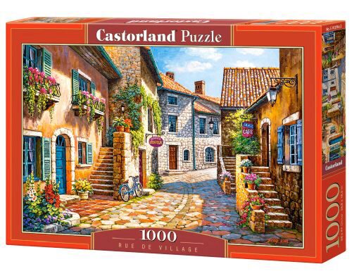 Castorland C-103744-2 Rue de Village, Puzzle 1000 Teile