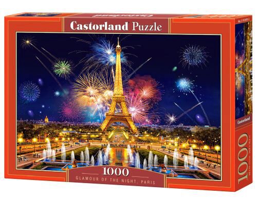Castorland C-103997-2 Glamour of the Night,Paris,Puzzle 1000 T