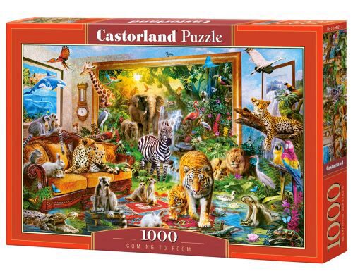 Castorland C-104321-2 Coming to Room, Puzzle 1000 Teile