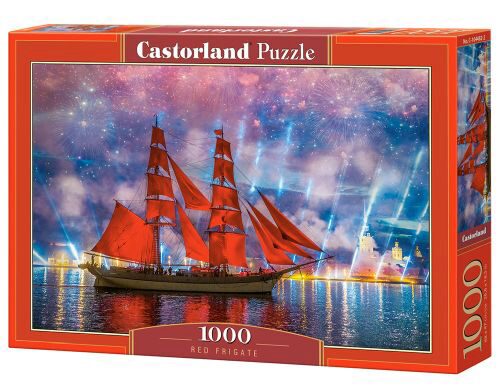Castorland C-104482-2 Red Frigate, Puzzle 1000 Teile