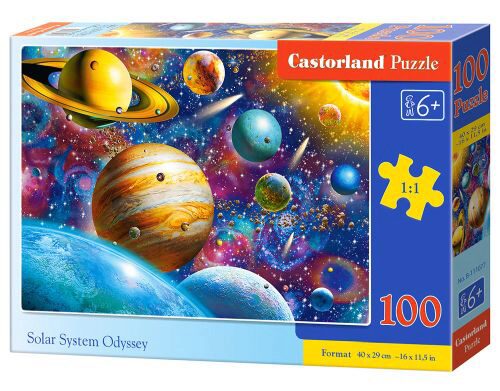 Castorland B-111077 Solar System Odyssey, Puzzle 100 Teile