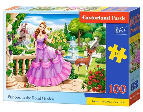 Castorland B-111091 Princess in the Royal Garden, Puzzle 100 Teile