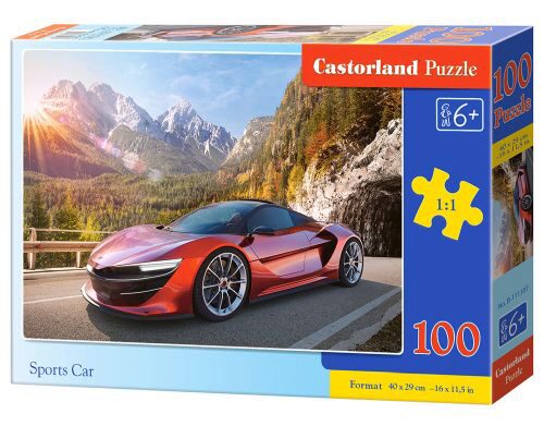 Castorland B-111107 Sports Car, Puzzle 100 Teile
