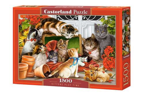 Castorland C-151639-2 Kittens Play Time, Puzzle 1500 Teile