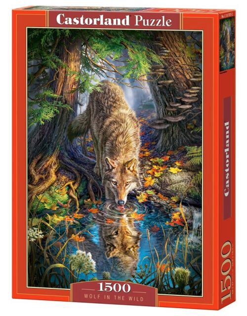Castorland C-151707-2 Wolf in the Wild, Puzzle 1500 Teile