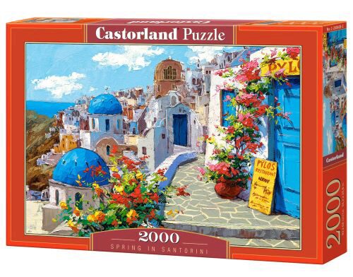 Castorland C-200603-2 Spring in Santorini,Puzzle 2000 Teile