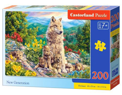 Castorland B-222087 New Generation, Puzzle 200 Teile