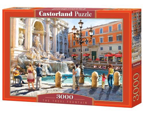 Castorland C-300389-2 The Trevi Fountain, Puzzle 3000 Teile