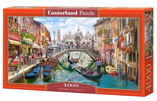 Castorland C-400287-2 Charms of Venice, Puzzle 4000 Teile