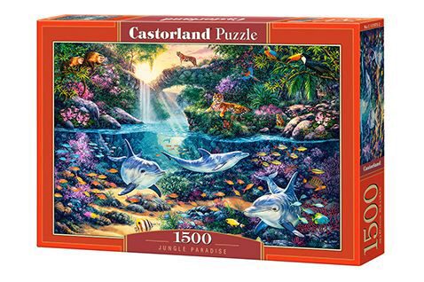Castorland C-151875-2 Jungle Paradise, Puzzle 1500 Teile