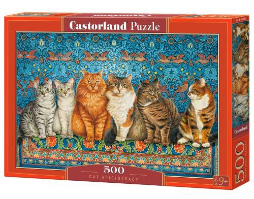 Castorland B-53469 Cat Aristocracy, Puzzle 500 Teile