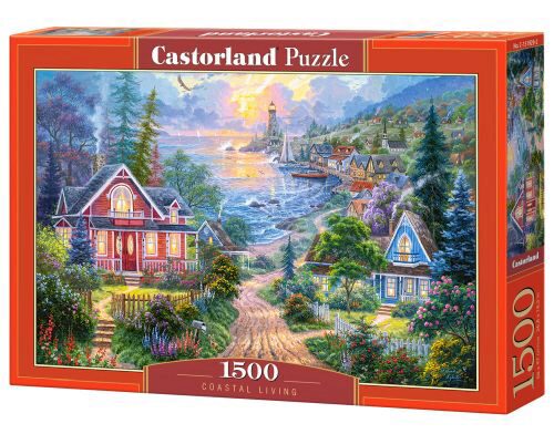 Castorland C-151929-2 Coastal Living, Puzzle 1500 Teile