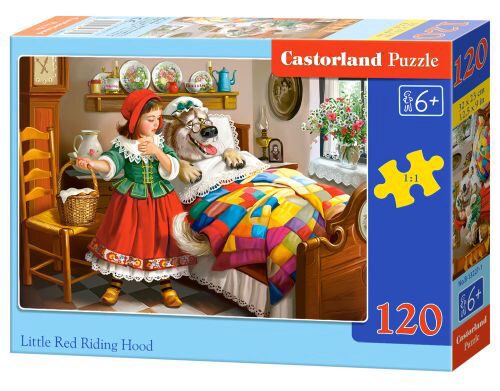 Castorland B-13227-1 Little Red Riding Hood,Puzzle 120 Teile