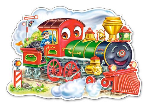 Castorland B-120055 Huff and Puff,Puzzle 12 Teile maxi